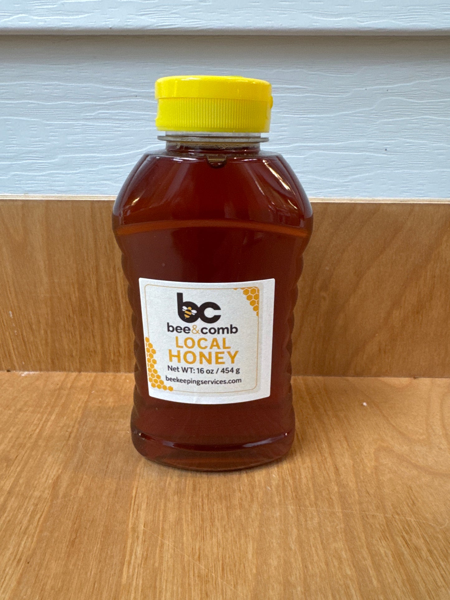 Pure, Local, Raw honey - 16oz.