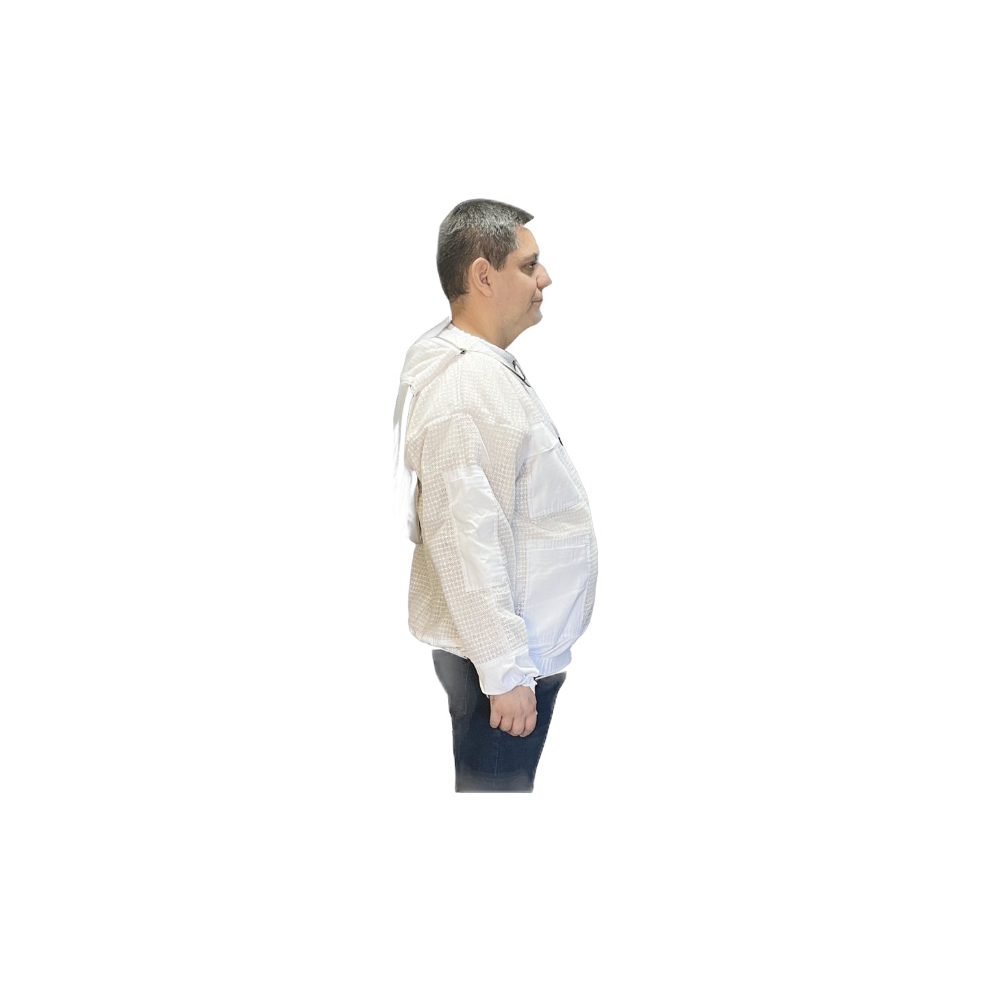 HIGH-QUALITY 3-layer Vented Jacket with FACEUP Opening Hood