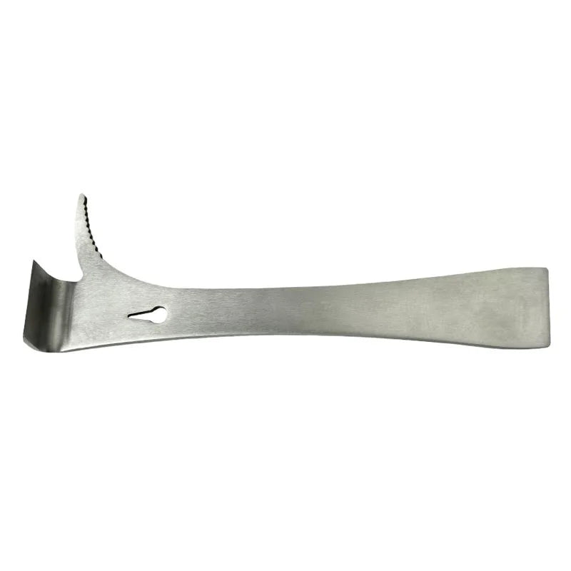 Scraper Tool with Serrated Hook