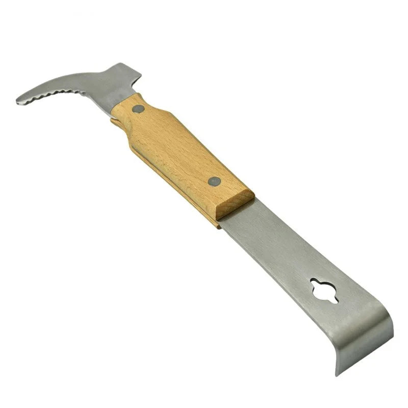Tool with Serrated J-hook