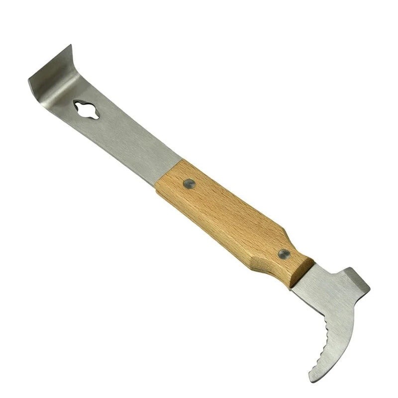 Tool with Serrated J-hook