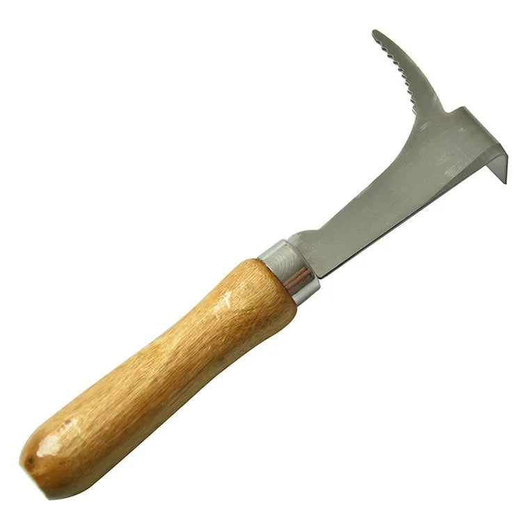 Tool with Serrated Hook