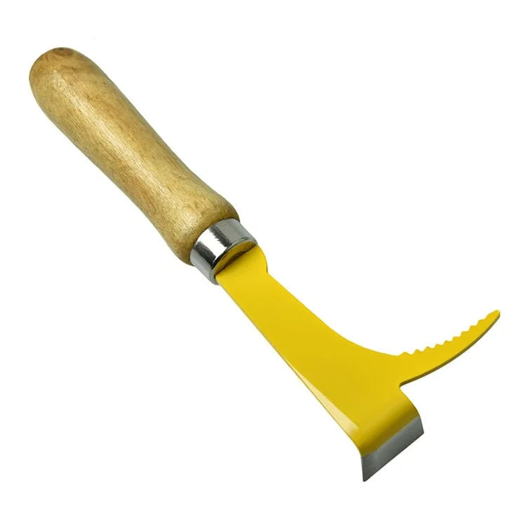 Tool with Serrated Yellow Hook