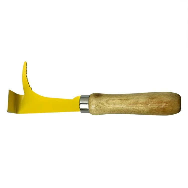 Tool with Serrated Yellow Hook