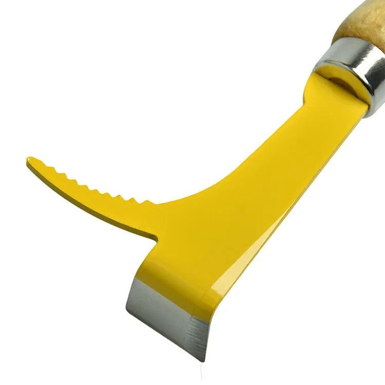 Tool with Serrated Yellow Hook