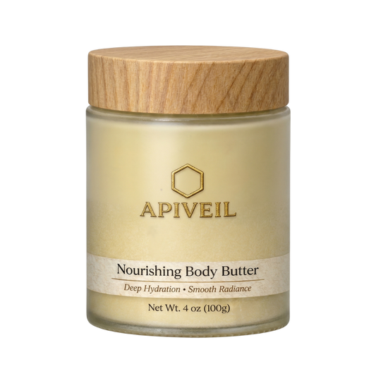 Nourishing Body Butter for Dry Skin | Deep Moisture Body Butter | APIVEIL 4 oz