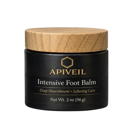 Intensive Foot Balm for Dry Feet & Cracked Heels | Moisturizing Foot Balm | APIVEIL 2 oz