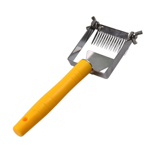 Adjustable Uncapping Fork with Plastic Handle