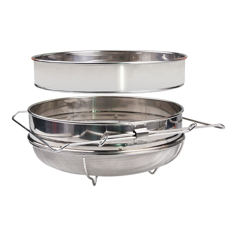 Large Honey Double Strainer