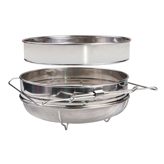 Large Honey Double Strainer