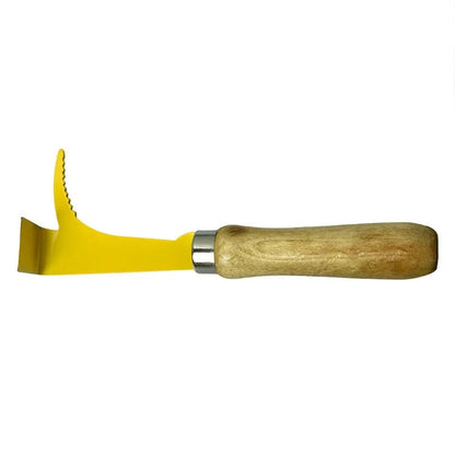 Tool with Serrated Yellow Hook