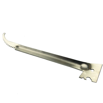 Serrated Hook Scraper; Long