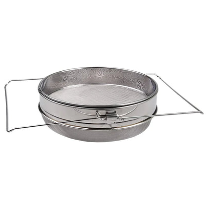 Large Honey Double Strainer