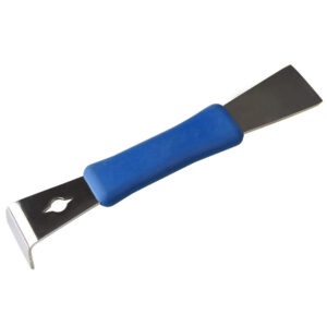 Mirrored Polished Tool with Rubber Handle