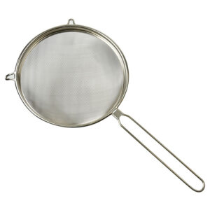 Honey strainer with 2 hooks