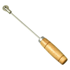 Wire embedder, long, with wooden handle