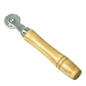 Wire embedder with wooden handle