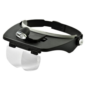 Headband Magnifier Tool with LED Lights